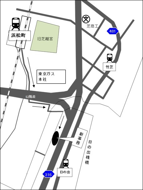 潟gモエテクノ 本社地図
